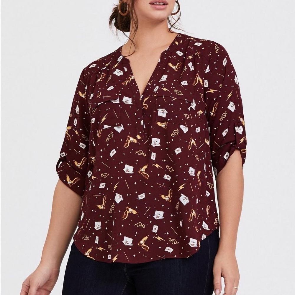 Harry Potter Georgette Blouse